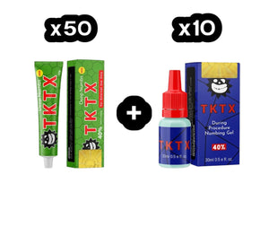 PACK 50 TKTX + 10 TKTX GEL